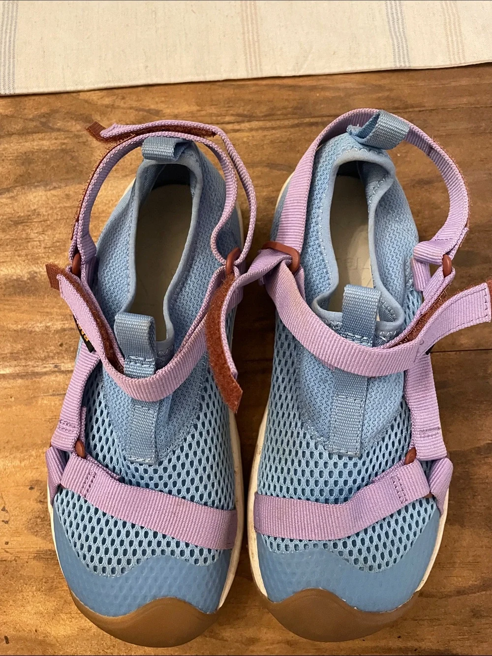 Teva Light Blue and Lavender Outdoor Sport Sandals